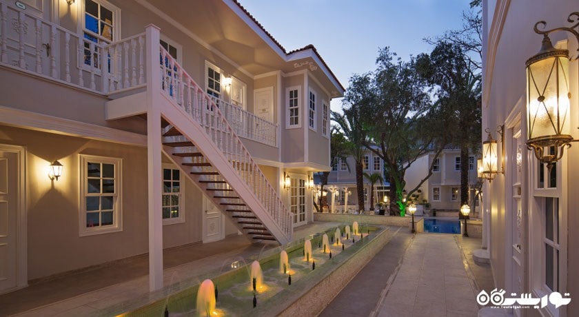 ساختمان اتاق های هتل